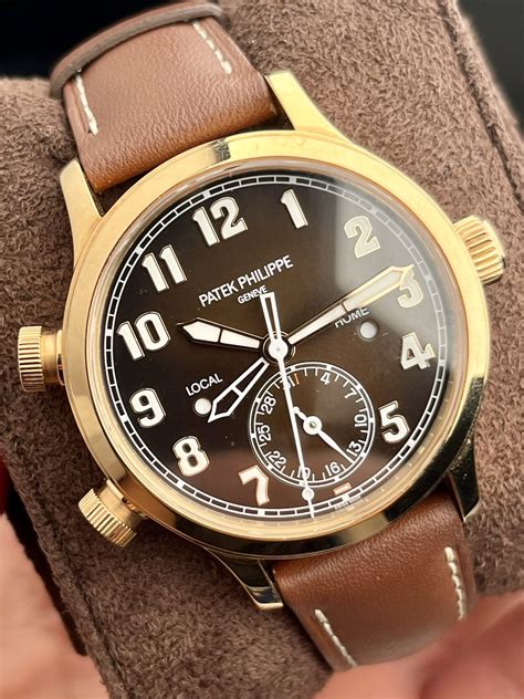 patek philippe pilot travel time calatrava 7234r-001 2021|Patek Philippe rose gold calatrava.